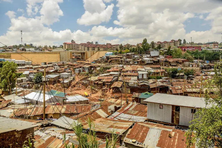 Kibra community, Nairobi — where PETRAD AID serves