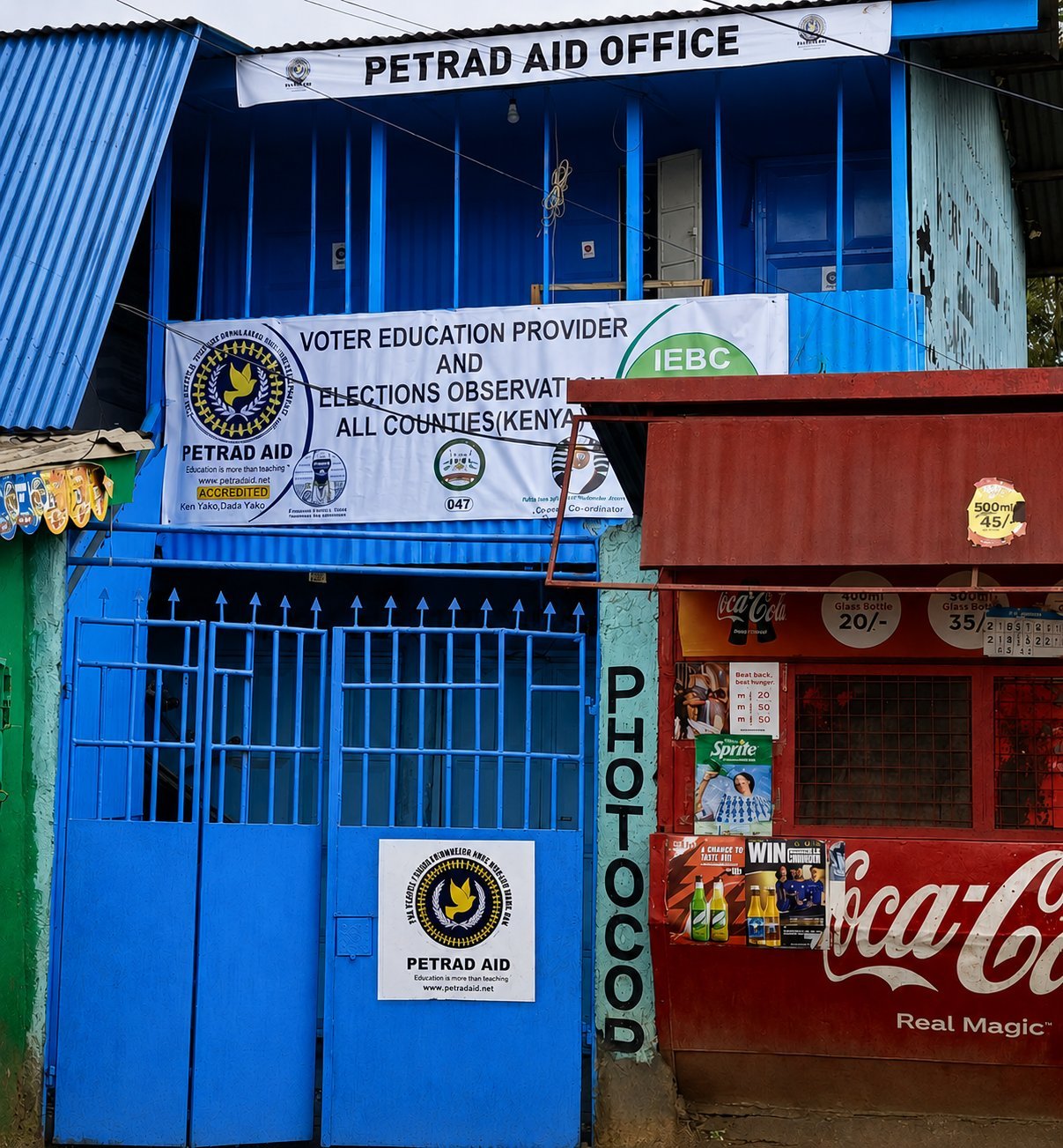 PETRAD AID office, Kibra, Nairobi
